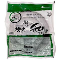 옛날찰순대(냉동/통) 도야지 1박스(1kg*10입)