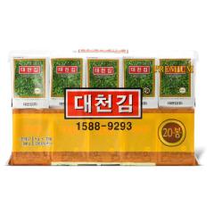 대천 도시락김 100G (5g*20봉)